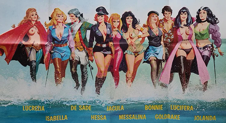 Copertine fumetti erotici Edifumetto e Ediperiodici